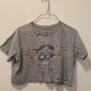 ❗️SALE❗️ Hole crop top